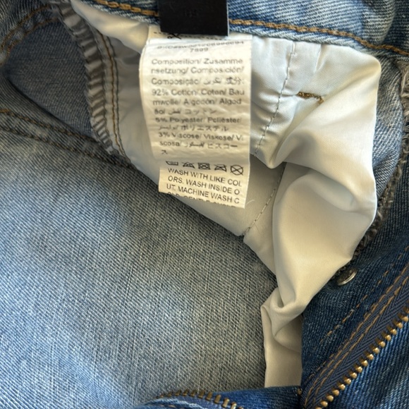 SHEIN Blue Size Tall Large Denim Shorts‎ - Picture 6 of 6